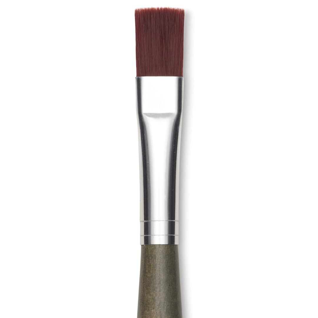 Open in modal - Da Vinci Forte Synthetic Brush - Bright, Short Handle, Size 12, close-up