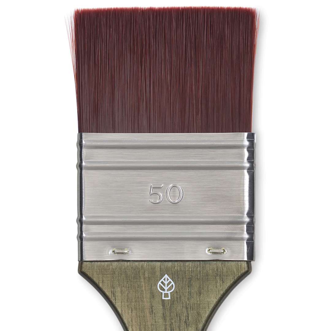 Open in modal - Da Vinci Forte Synthetic Brush - Mottler, Short Handle, Size 50, close-up