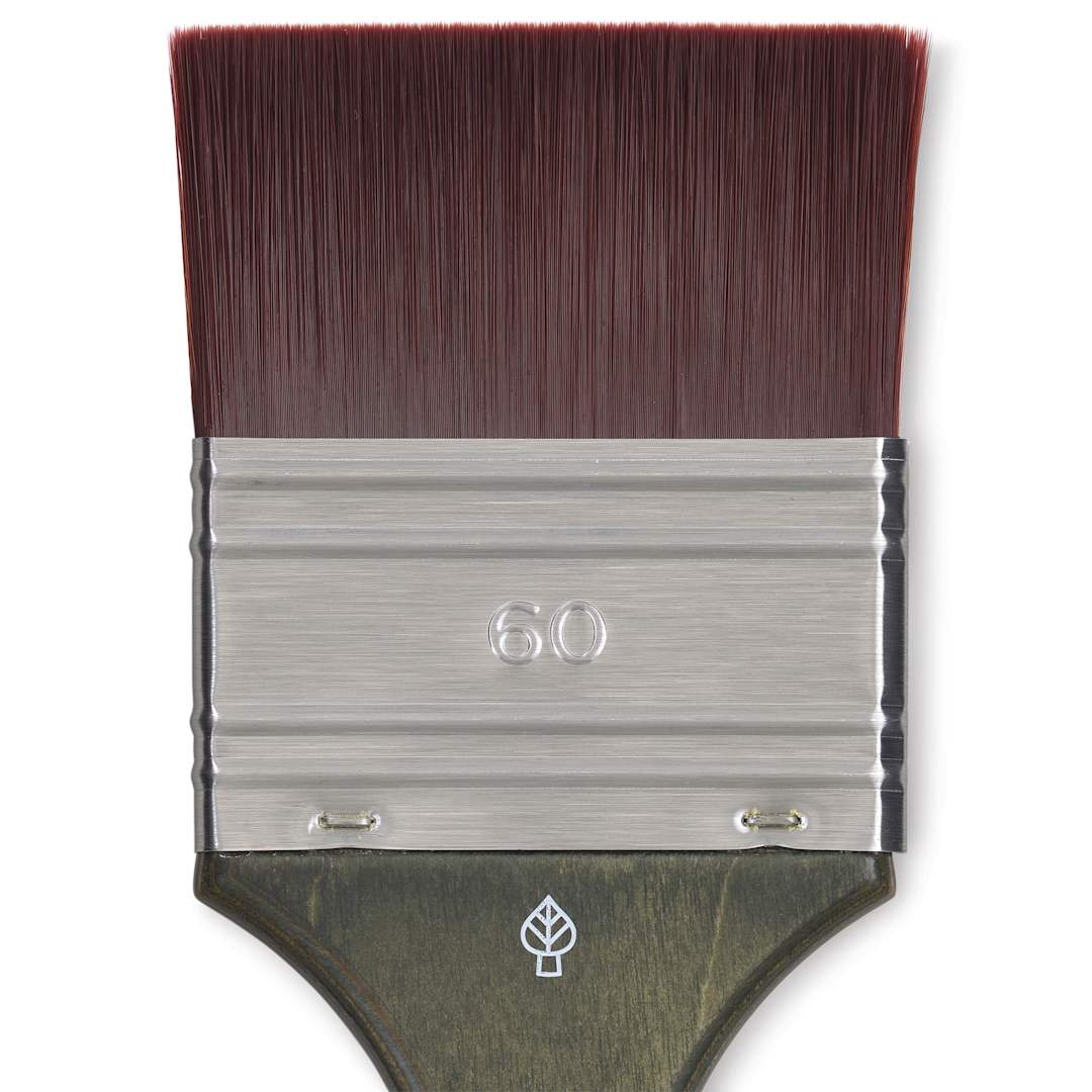 Open in modal - Da Vinci Forte Synthetic Brush - Mottler, Short Handle, Size 60, close-up