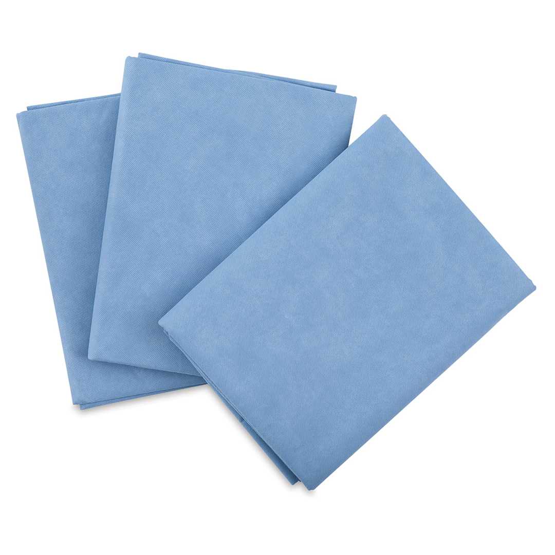 Open in modal - Disposable Drop Cloths - Package of 3 shown in fan