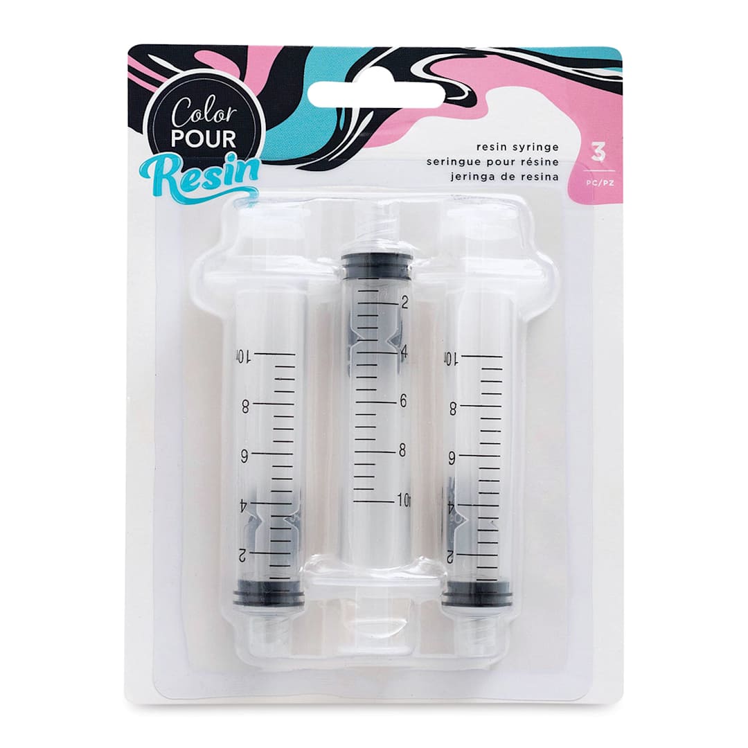 Open in modal - American Crafts Color Pour Resin Syringes (front of package)