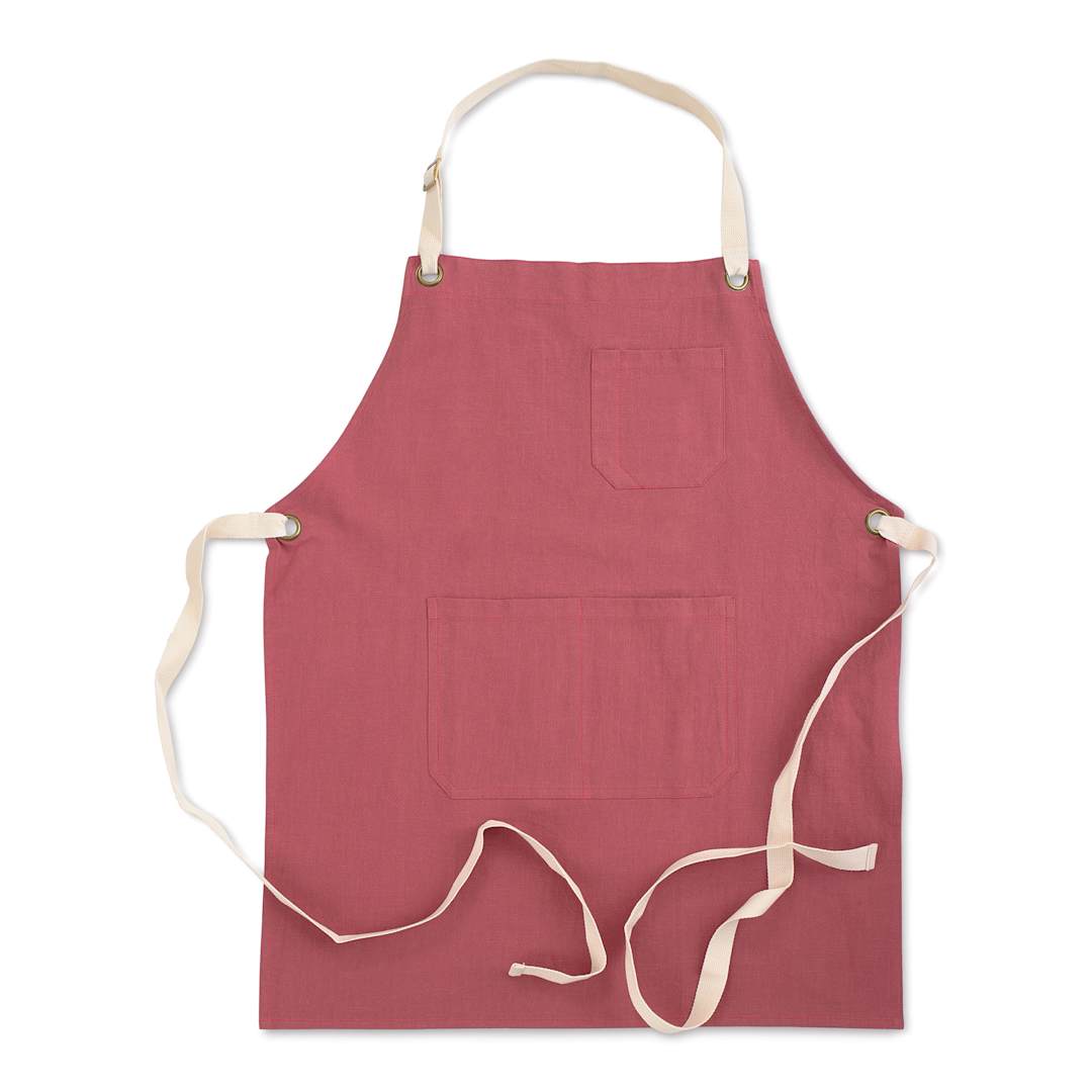 Open in modal - Blick Artisan Apron - Brick Red front