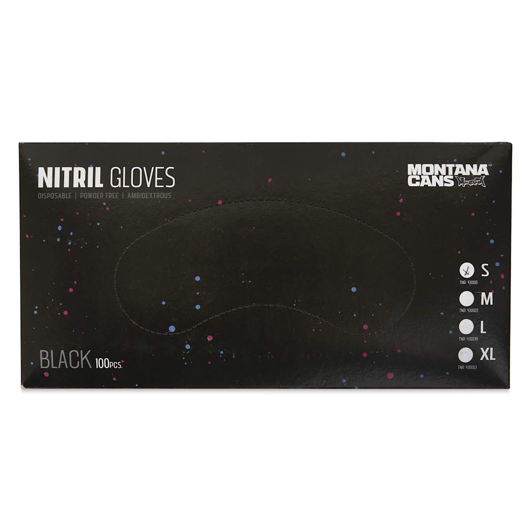 Open in modal - Montana Nitrile Gloves - Small, Pkg of 100 Pairs, box