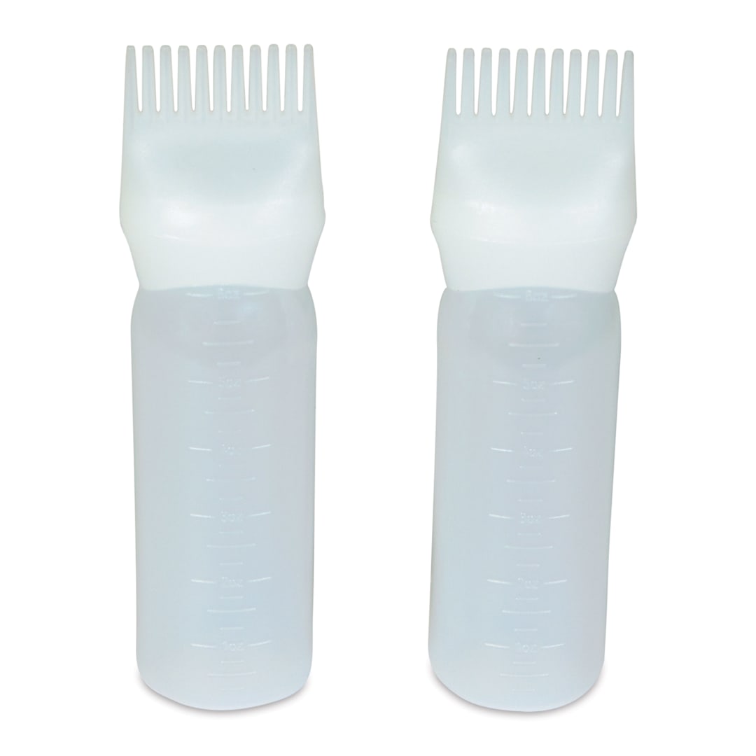 Open in modal - FolkArt Drizzle Combing Squeeze Bottle - Set of 2, laid out