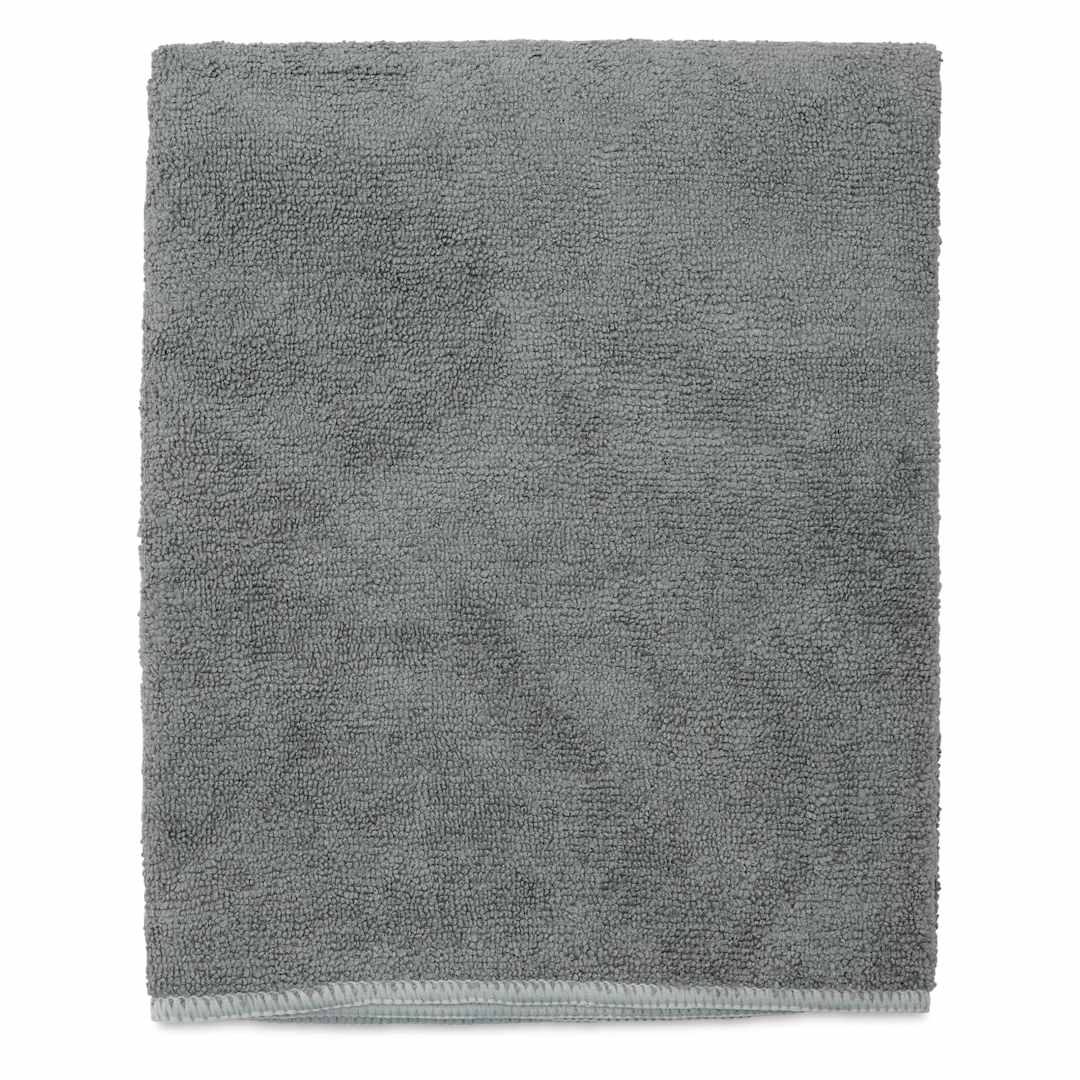 Open in modal - Superio Microfiber Cloth - Dark Gray, 20" x 31"