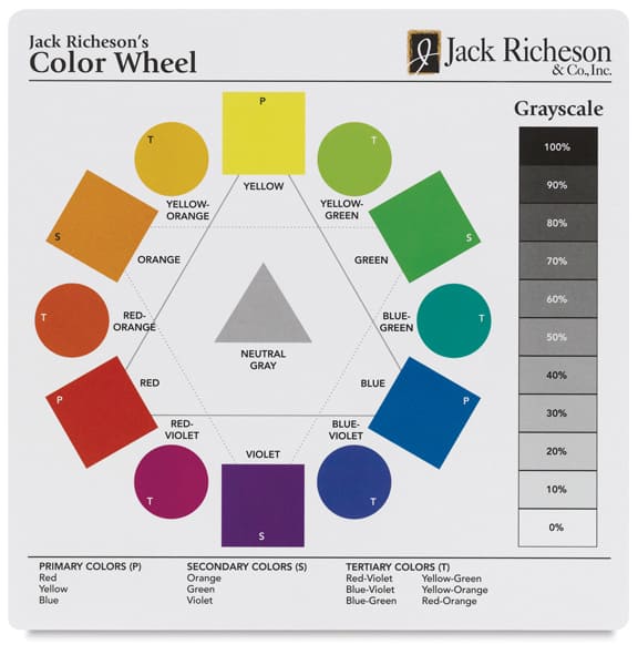 Open in modal - Color Wheel Classroom Pack - Single Color Wheel of set of 30 shown