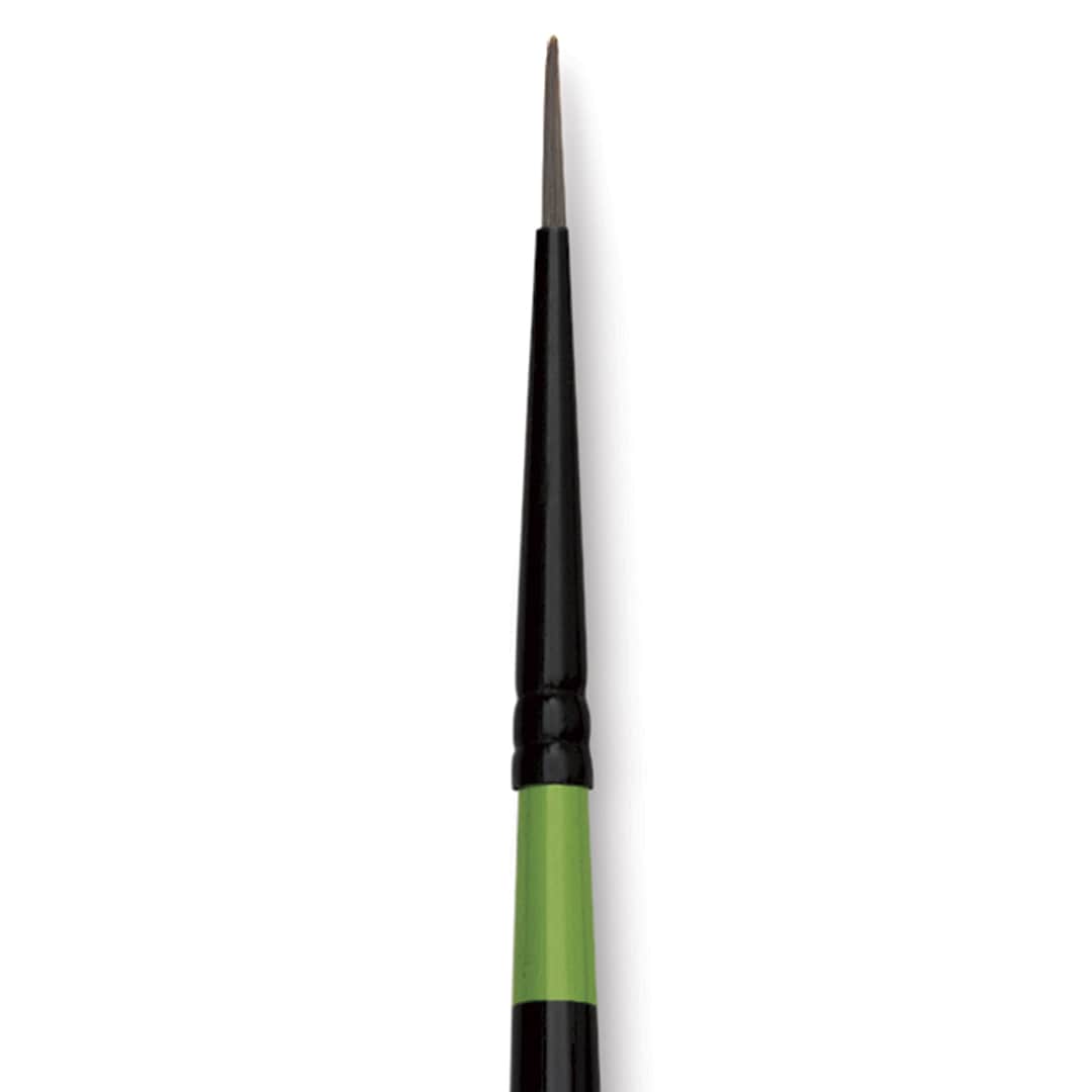 Open in modal - Utrecht Manglon Synthetic Brush-Round, Size 2, Long Handle close-up