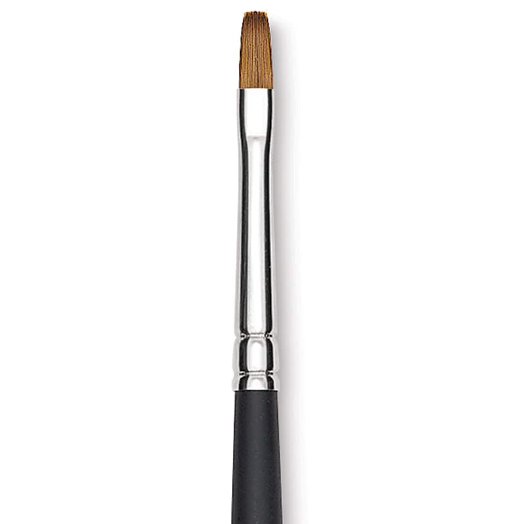 Open in modal - Blick Masterstroke Finest Red Sable Brush - Bright, Size 2, Long Handle close-up