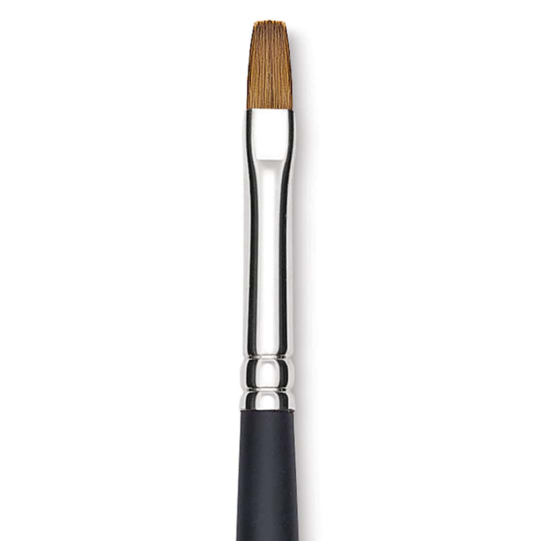 Open in modal - Blick Masterstroke Finest Red Sable Brush - Bright, Size 4, Long Handle close-up