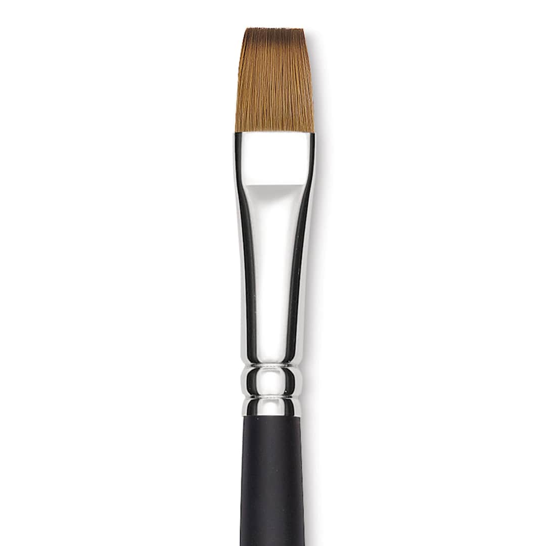 Open in modal - Blick Masterstroke Finest Red Sable Brush - Bright, Size 12, Long Handle close-up