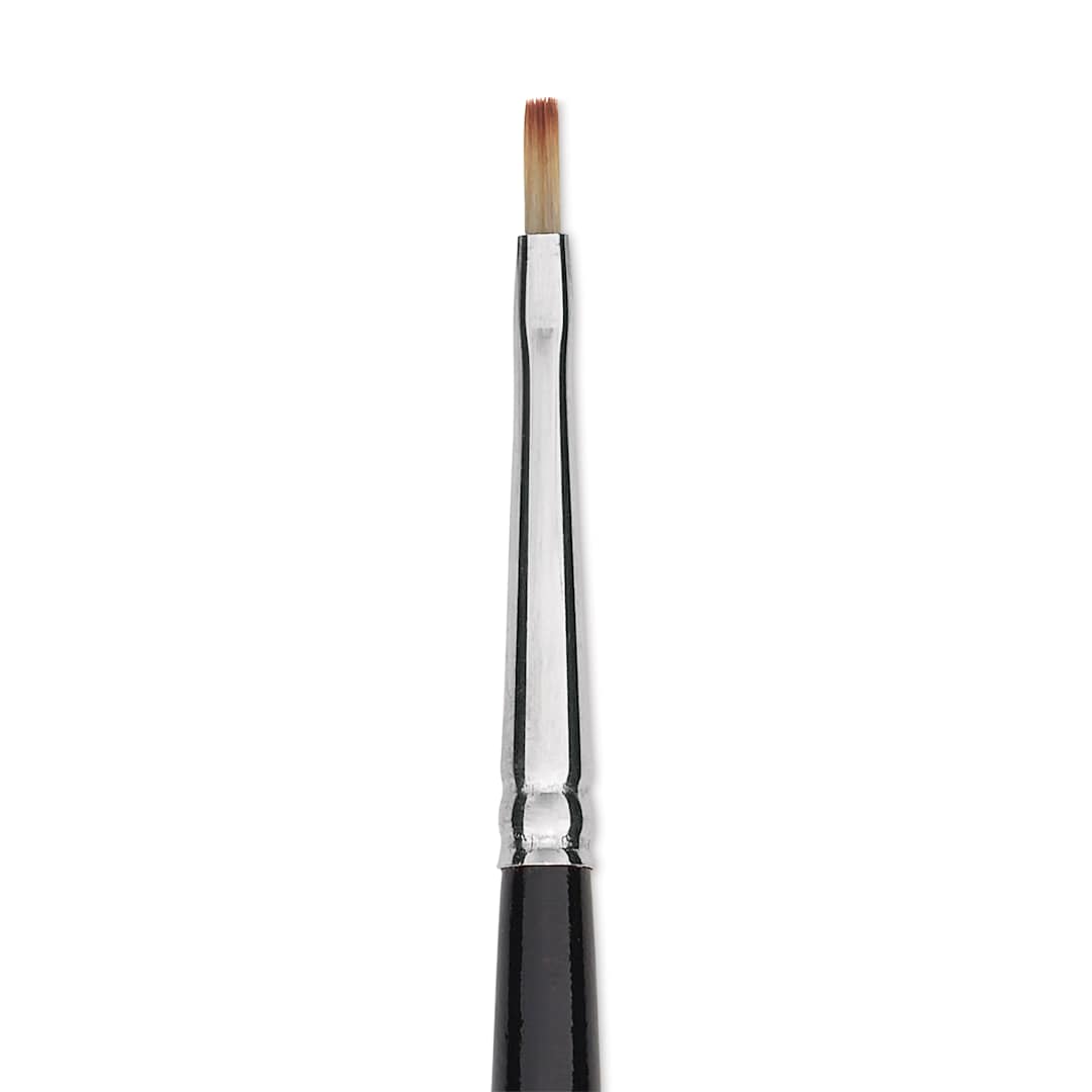 Open in modal - Trekell Spectrum Brush - Bright, Long Handle, Size 0, close up