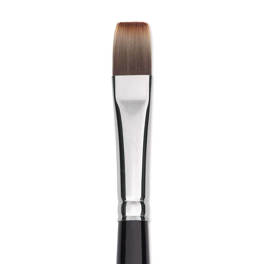 Open in modal - Trekell Spectrum Brush - Bright, Long Handle, Size 12, close up