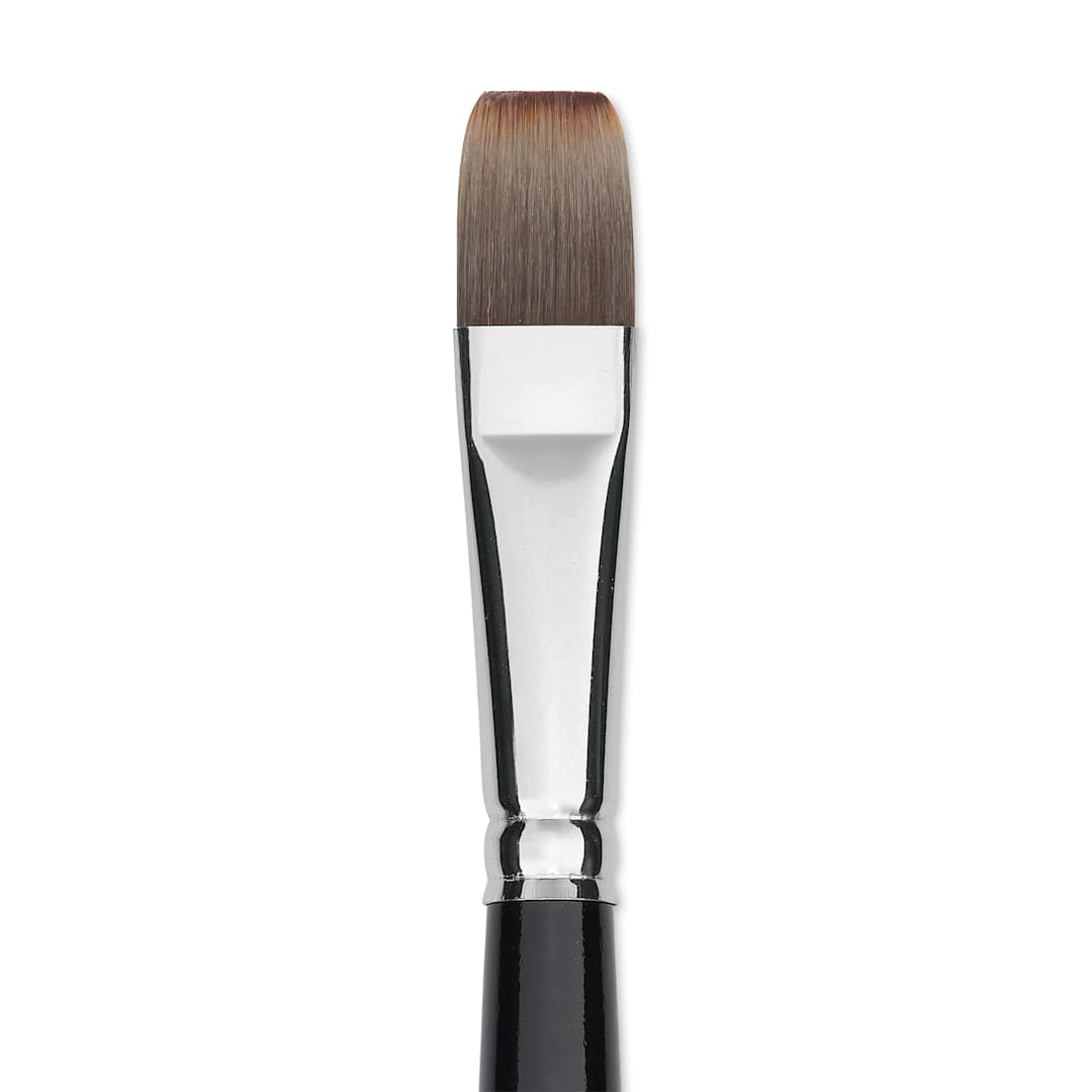 Open in modal - Trekell Spectrum Brush - Bright, Long Handle, Size 16, close up
