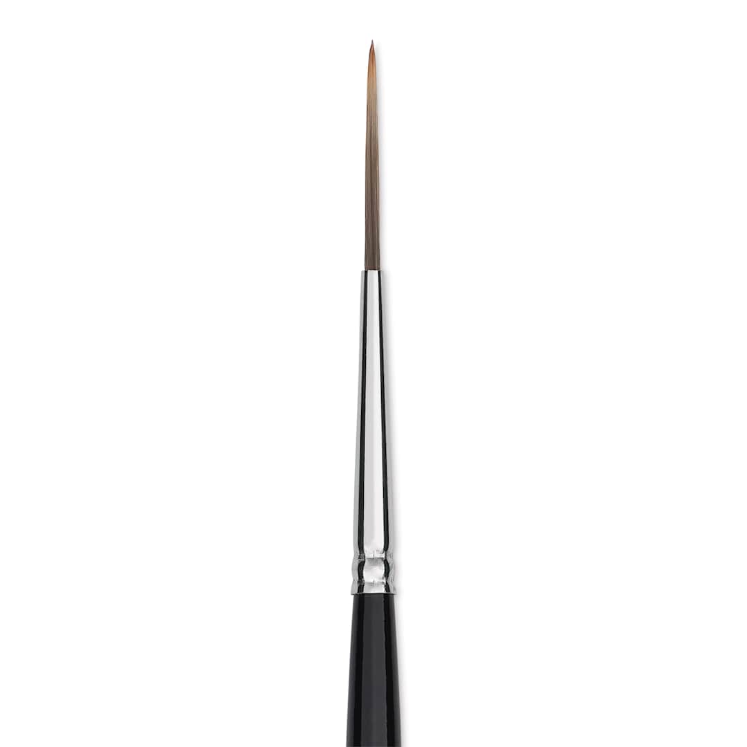 Open in modal - Trekell Spectrum Brush - Script Liner, Long Handle, Size 0, close up