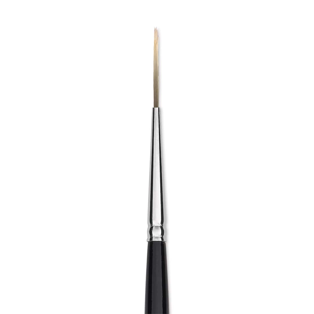 Open in modal - Trekell Spectrum Brush - Script Liner, Long Handle, Size 5/0, close up
