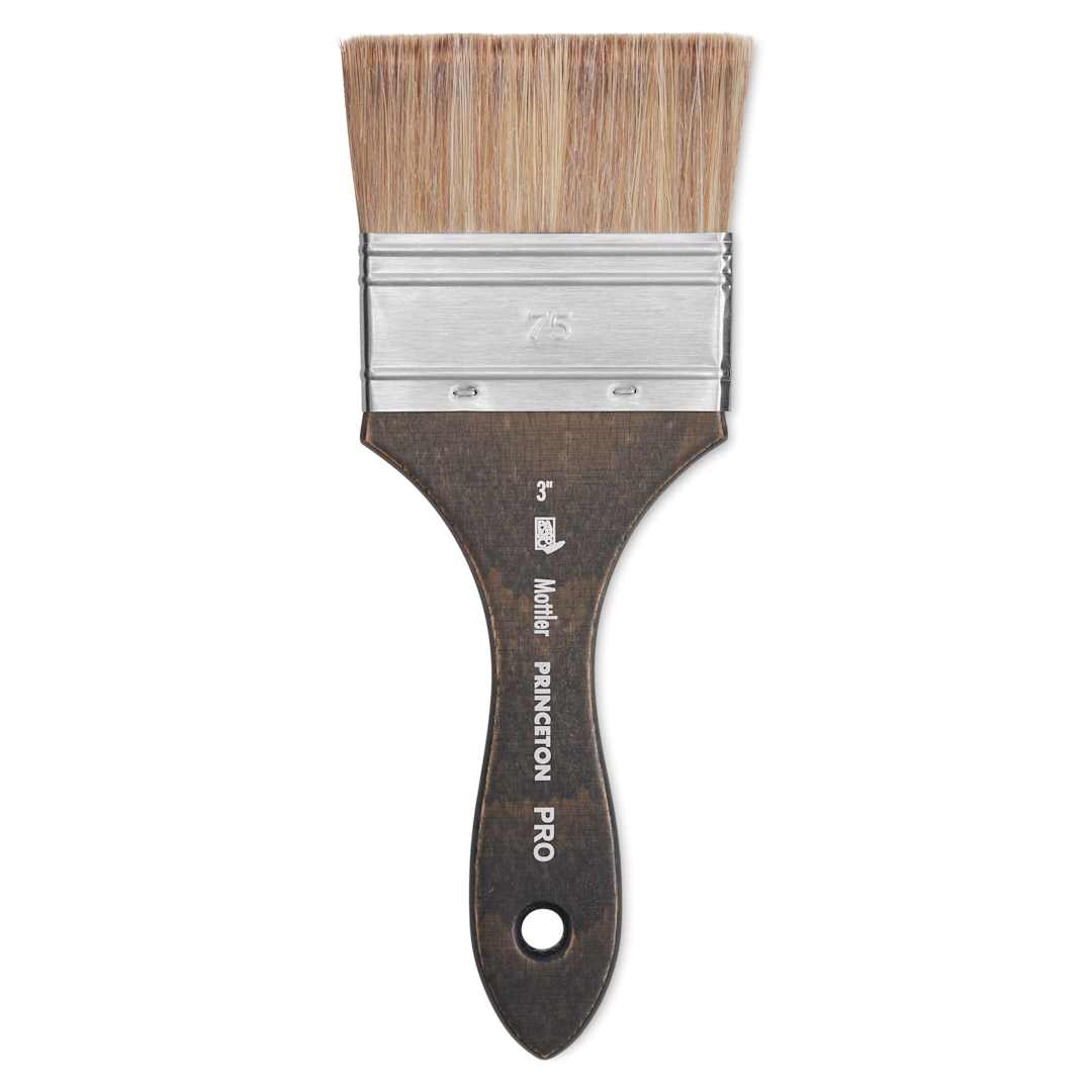 Open in modal - Princeton Pro Series 6000 Brush - Mottler, Short Handle, Size 3"
