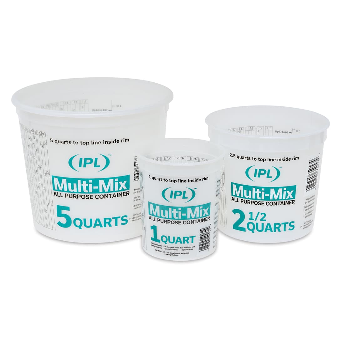Open in modal - Multi-Mix Plastic Containers - three sizes