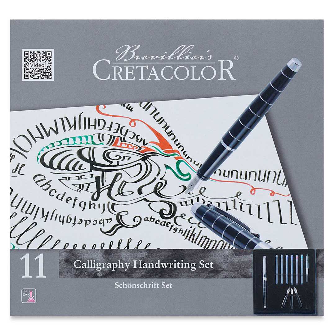 Open in modal - Cretacolor Calligraphy Handwriting Set - Front of package 
