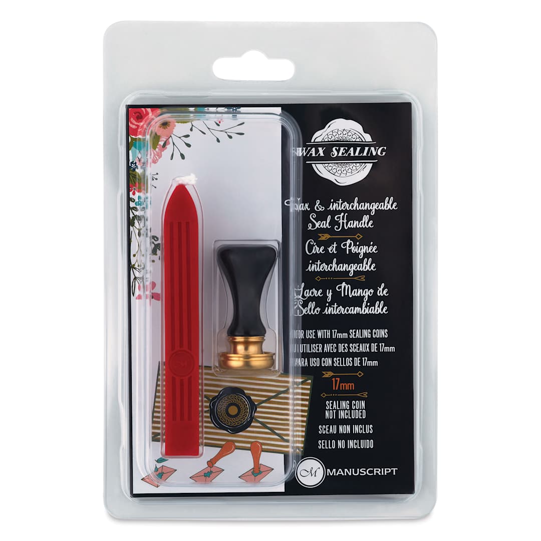 Open in modal - Manuscript Wax and Interchangeable Small Handle Set, front of packaging