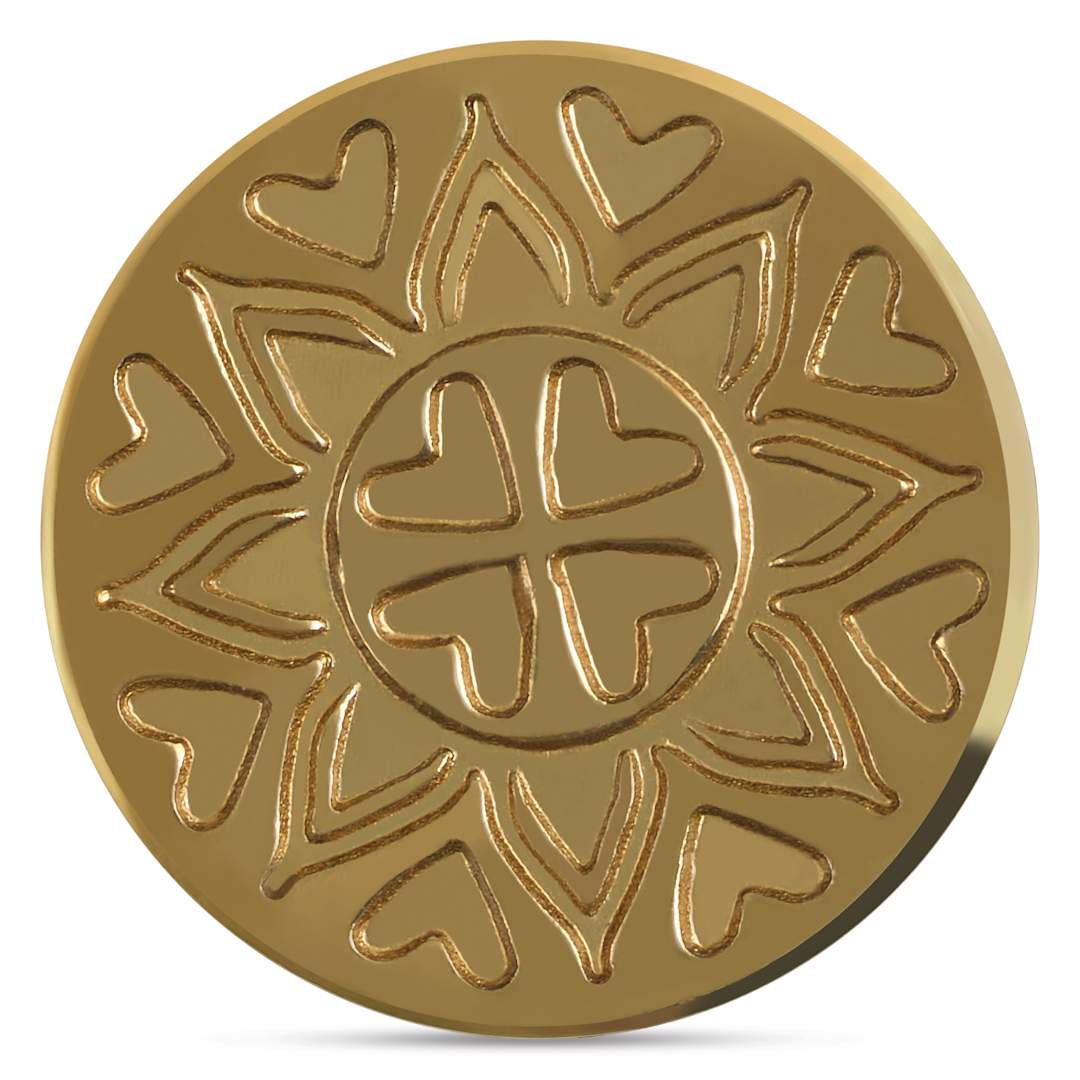 Open in modal - Manuscript Small Sealing Coin - Mandala