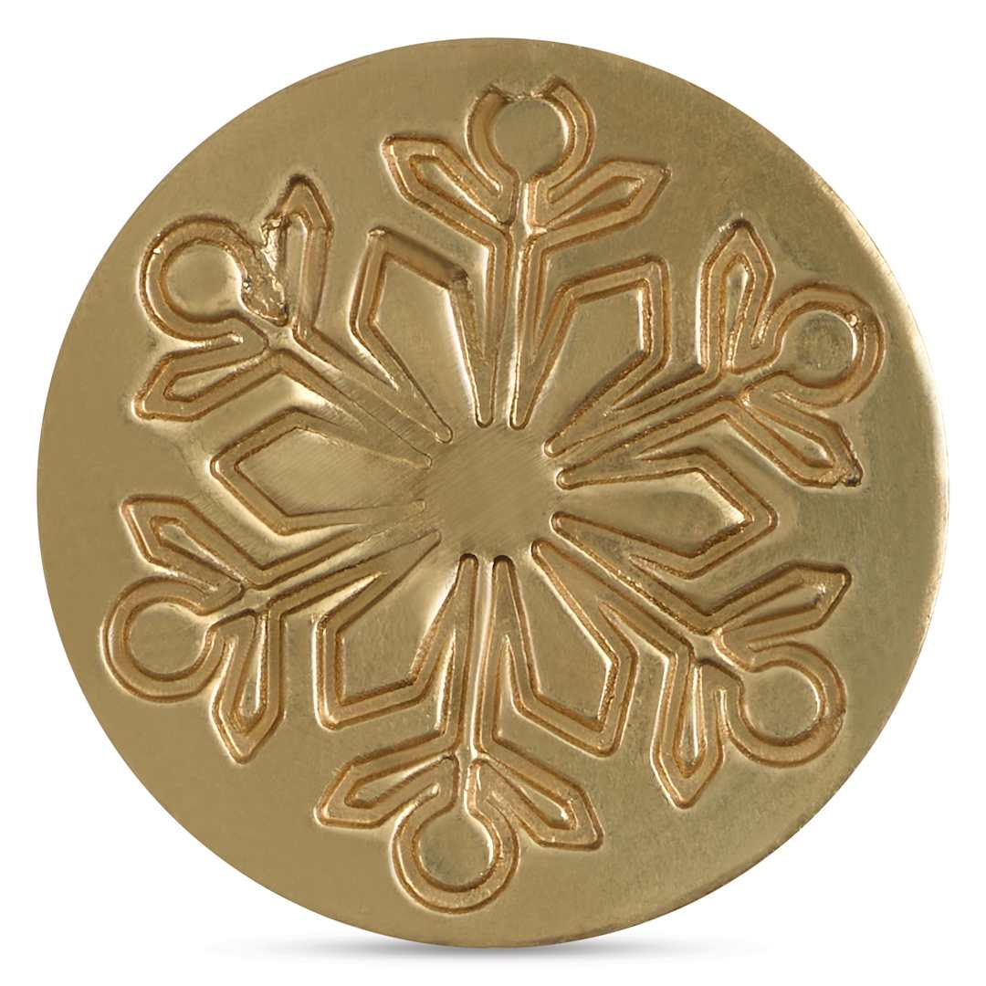 Open in modal - Manuscript Small Sealing Coin - Snowflake
