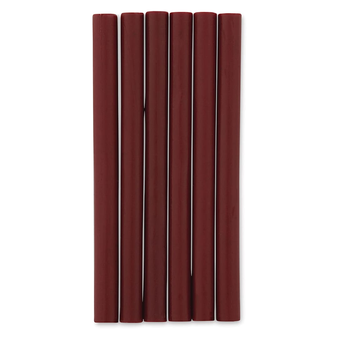 Open in modal - Manuscript Sealing Gun Wax Sticks - Red, Pkg of 6