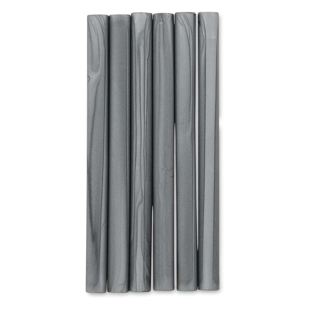 Open in modal - Manuscript Sealing Gun Wax Sticks - Silver, Pkg of 6