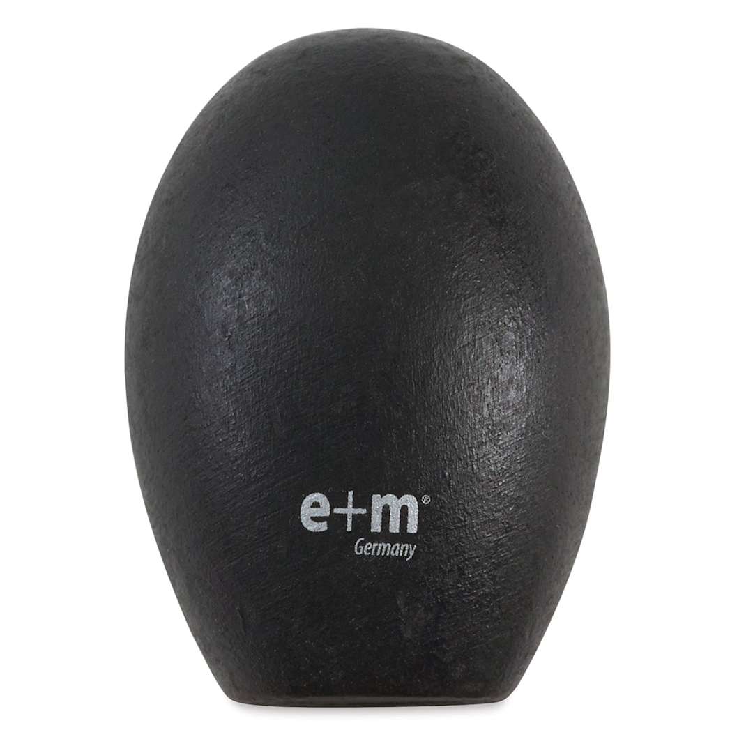 Open in modal - E and M Think Big Sharpener - Black Sharpener standing upright