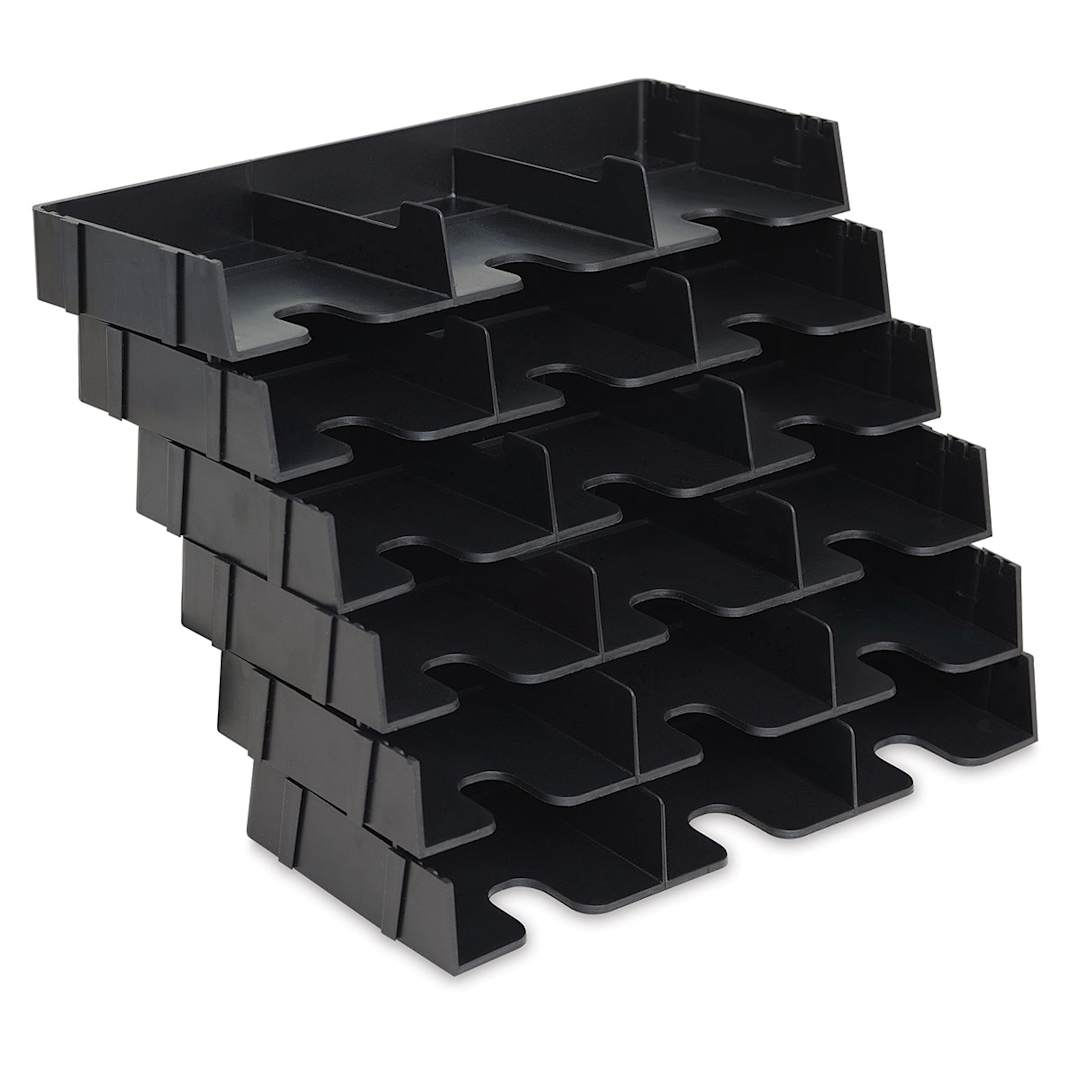 Open in modal - Spectrum Noir Ink Pad Storage System - 6 trays stacked in staggered tiers
