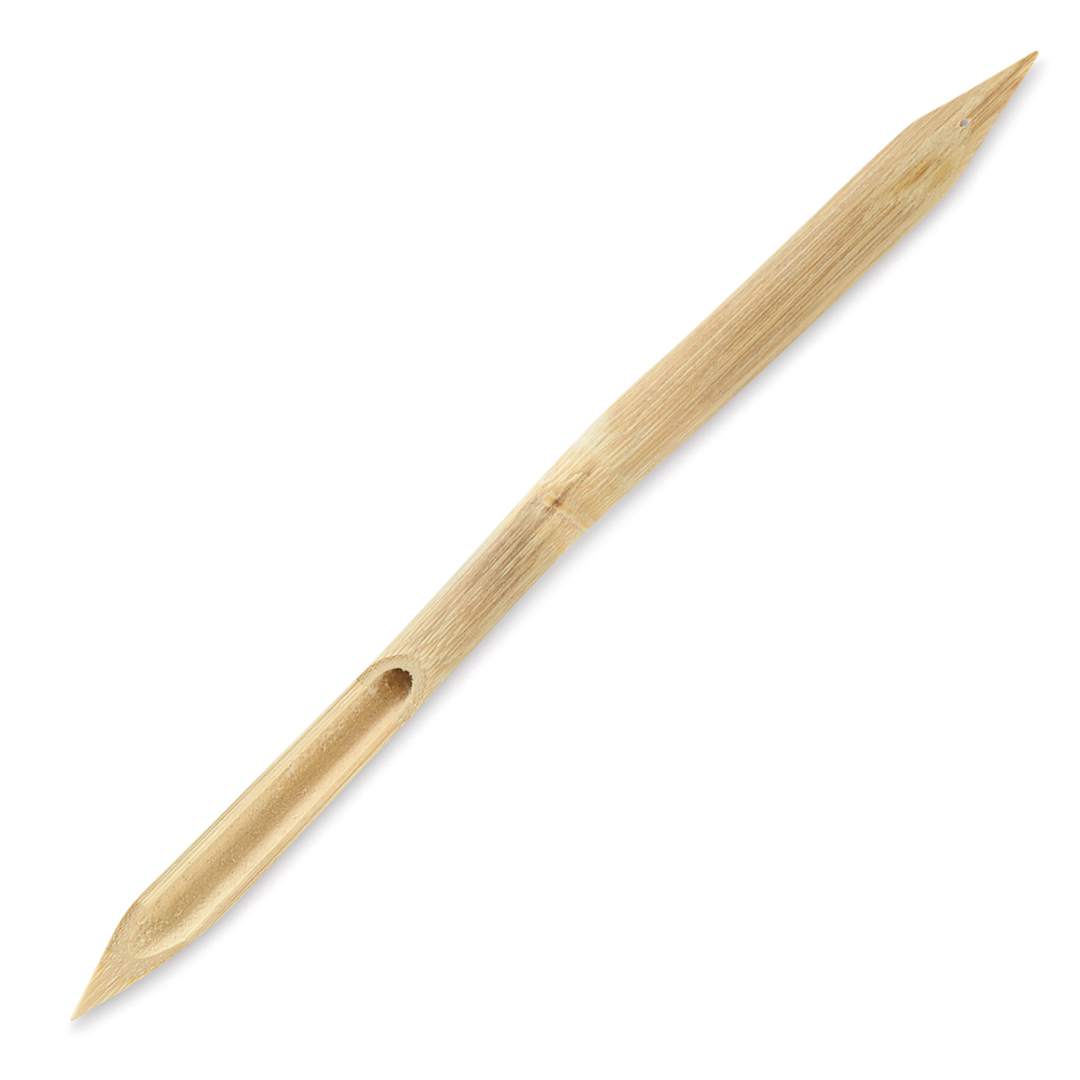 Open in modal - Richeson Bamboo Reed Pen - Medium Bamboo pen shown at an angle