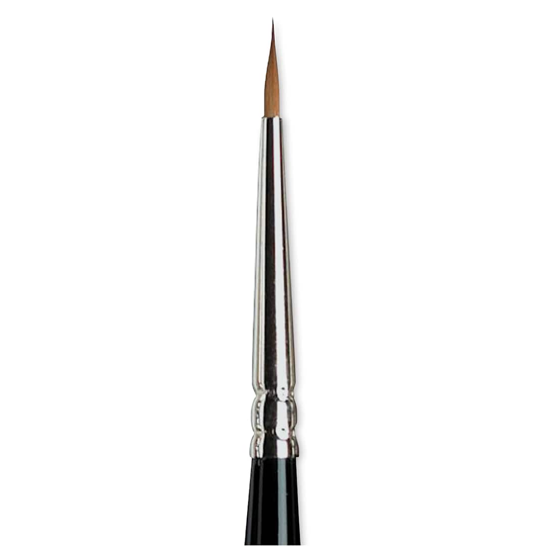 Open in modal - Winsor & Newton Series 7 Kolinsky Sable Brush - Pointed Round, Size 0 close-up
