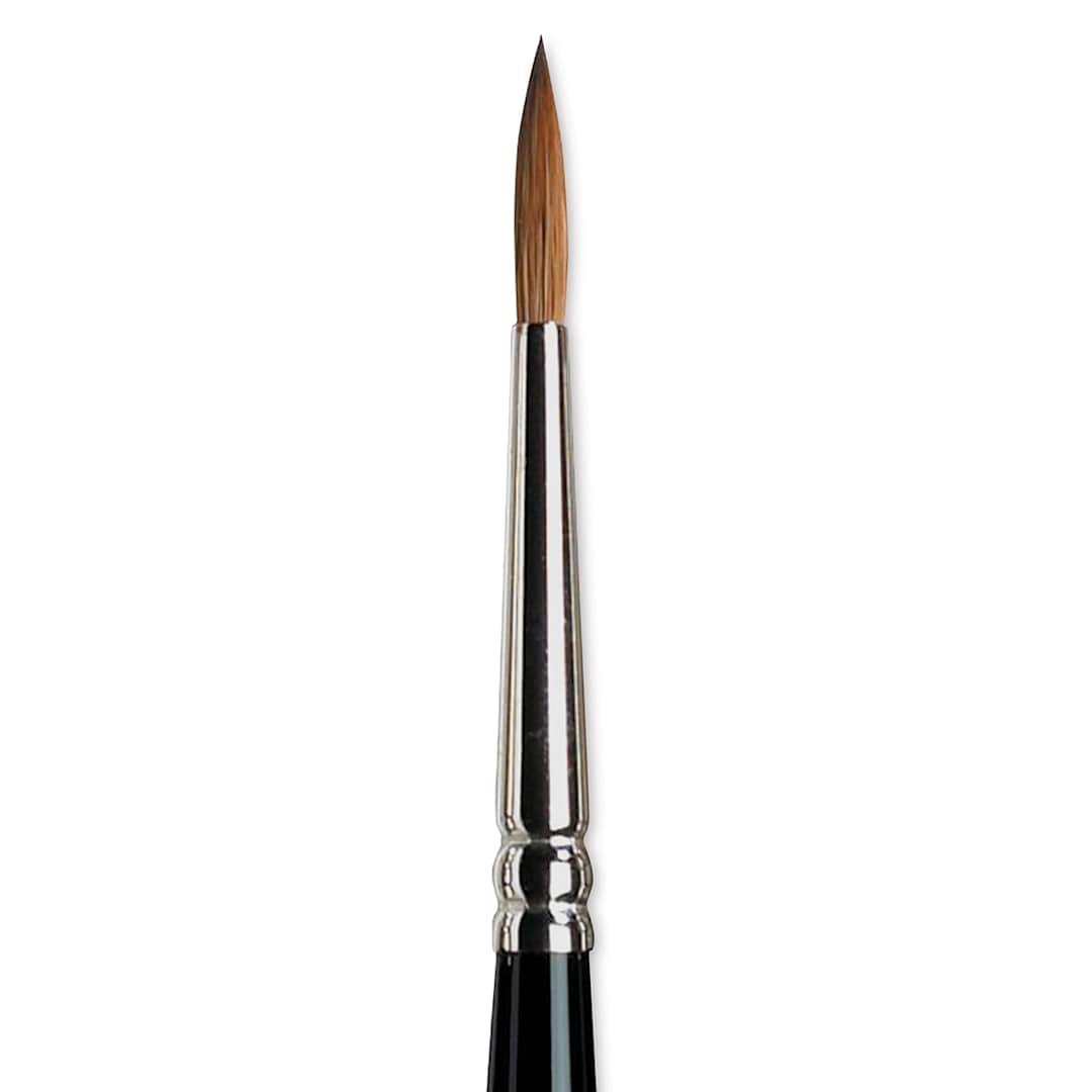 Open in modal - Winsor & Newton Series 7 Kolinsky Sable Brush - Pointed Round, Size 3 close-up
