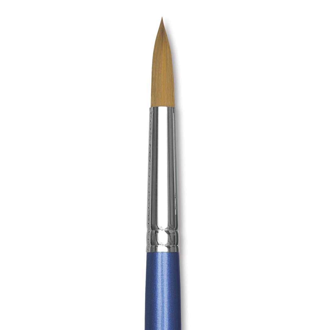 Open in modal - Winsor & Newton Cotman Watercolor Brush - Round, Short Handle, Size 14