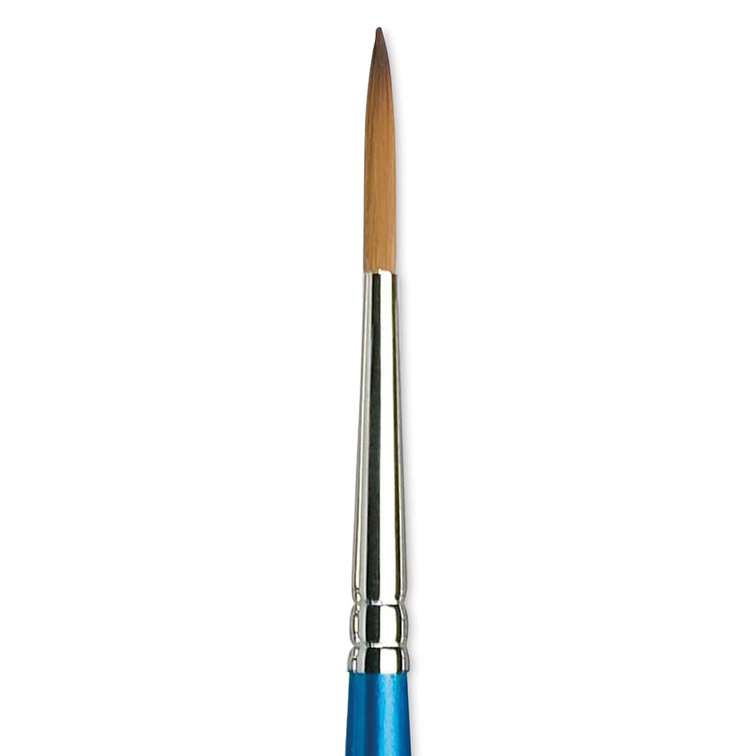 Open in modal - Winsor & Newton Cotman Watercolor Brush - Designers' Round, Short Handle, Size 4