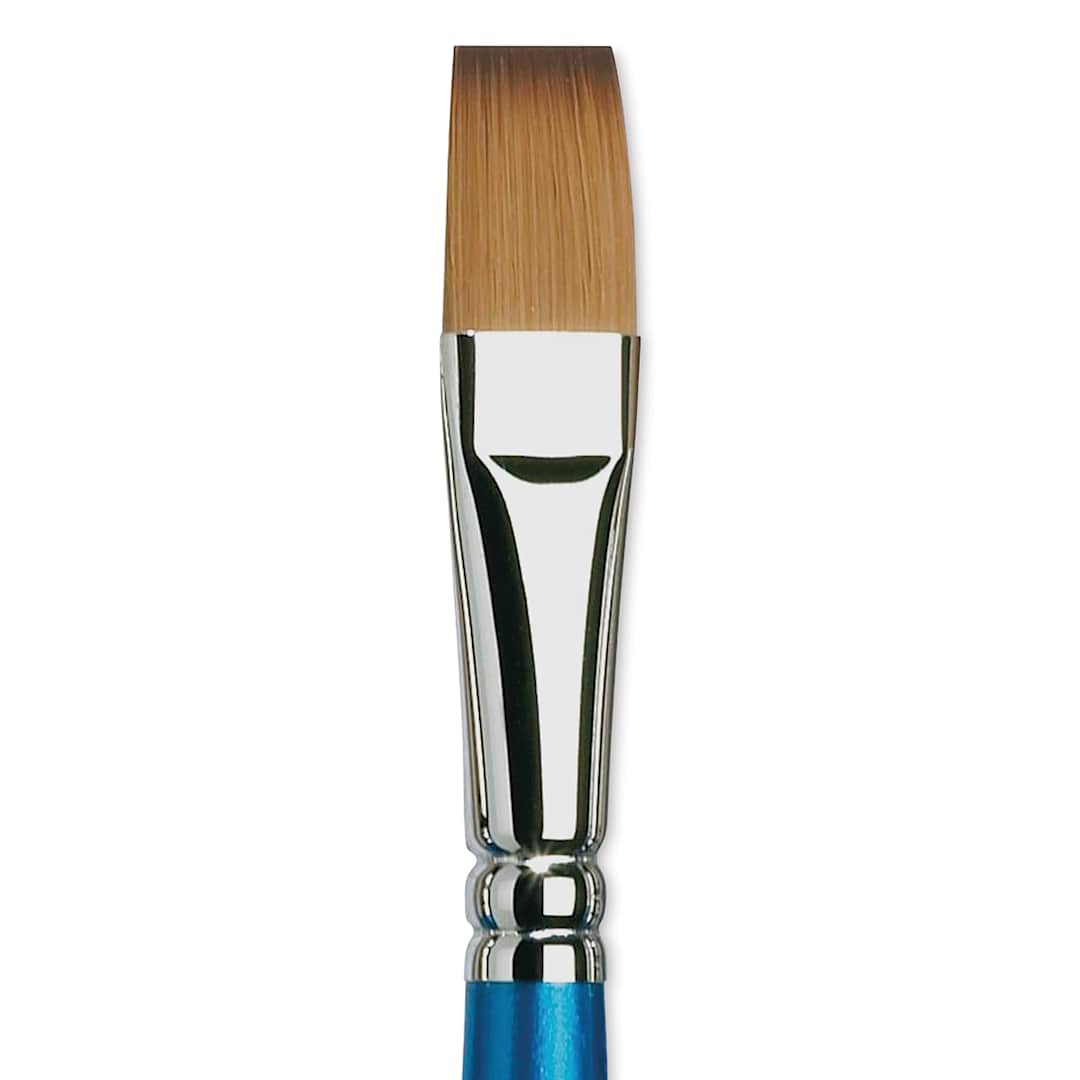 Open in modal - Winsor & Newton Cotman Watercolor Brush - One-Stroke, Short Handle, 1/2"