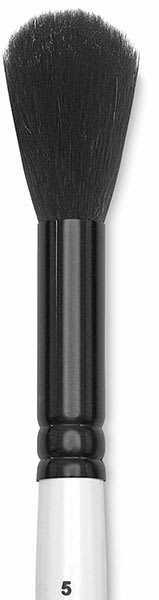 Open in modal - Pony and Goat Hair Mop Brushes - Closeup of Mop brush
