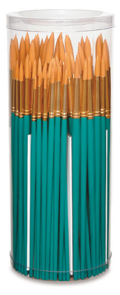 Open in modal - Princeton Golden Nylon Brush Canister