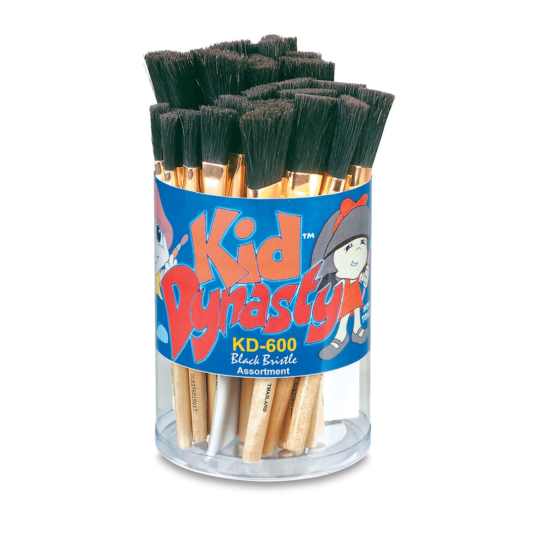 Open in modal - Dynasty Junior Synthetic Brush Set - BlackSet of 30