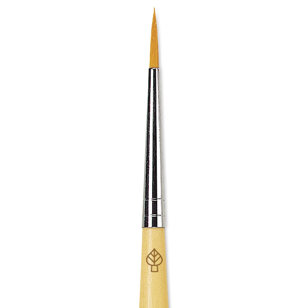 Open in modal - Da Vinci Junior Synthetic Brush - Round, Short Handle, Size 2 close-up