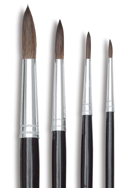 Open in modal - Crayola Wood Handle Watercolor Brushes