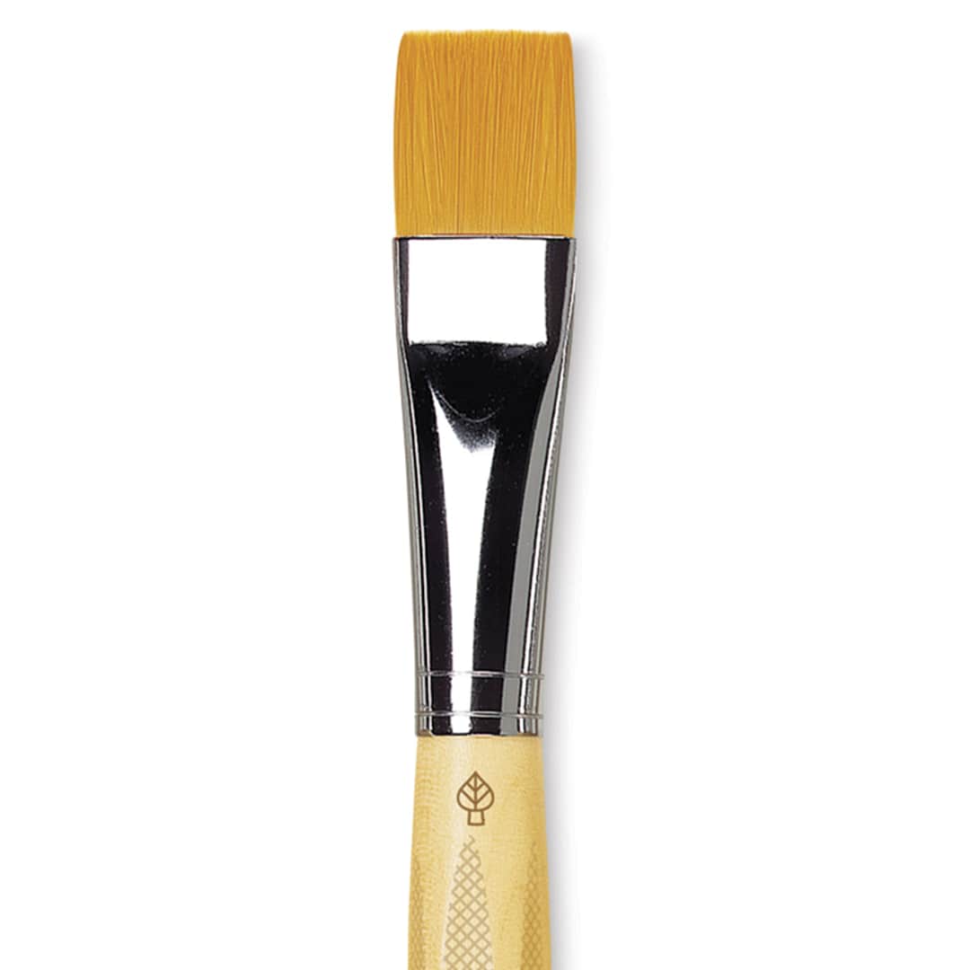 Open in modal - Da Vinci Junior Synthetic Brush - Bright, Short Handle, Size 20 close-up