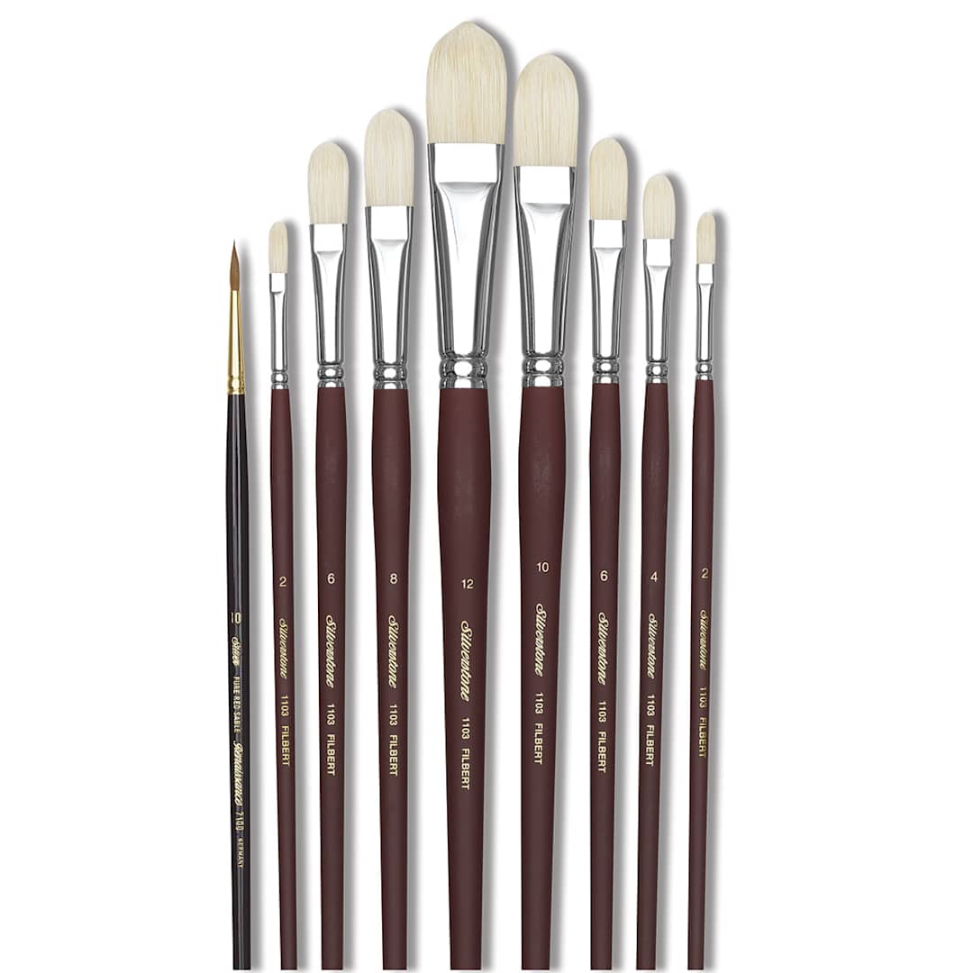 Open in modal - John Howard Sanden Brush Sets - 9 Pc.Beginner Set, assorted styles and types