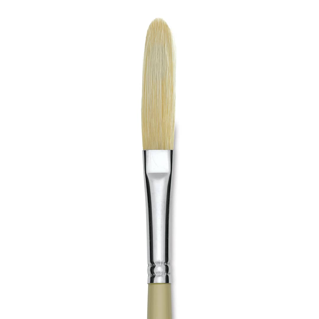Open in modal - Robert Simmons Signet Brushes - Egbert, Long Handle, Size 6 close up