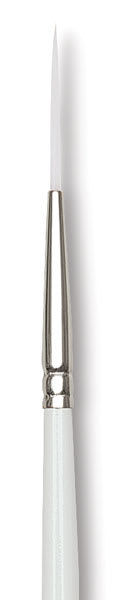 Open in modal - Bob Ross White Synthetic Brush - Detail, Size 2 close-up