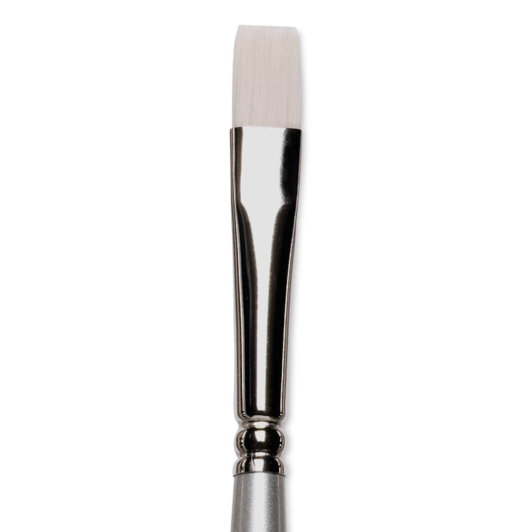 Open in modal - Winsor & Newton Artisan Brush - Bright, Long Handle, Size 8