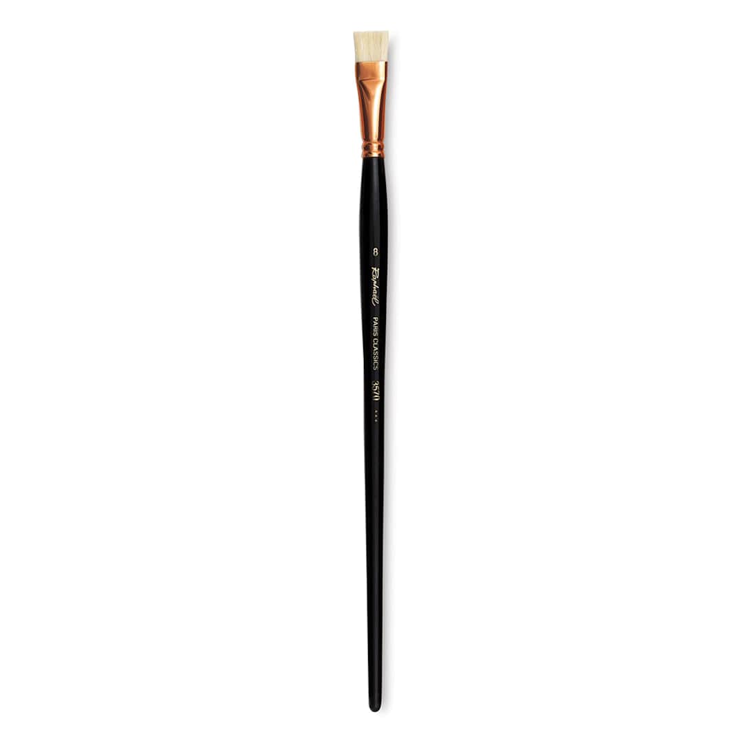 Open in modal - Raphaël Paris Classic Brush - Bright, Long Handle, Size 8