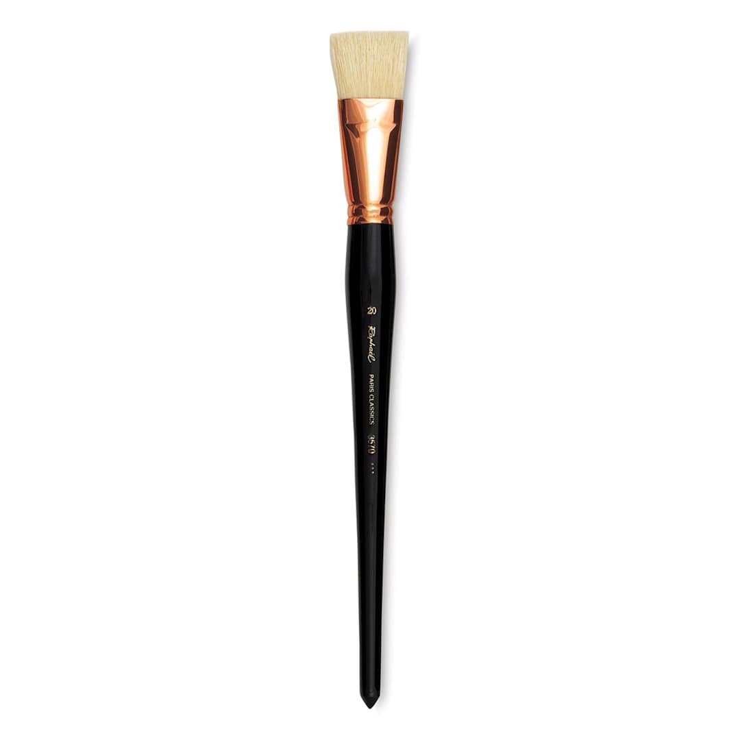 Open in modal - Raphaël Paris Classic Brush - Bright, Long Handle, Size 20