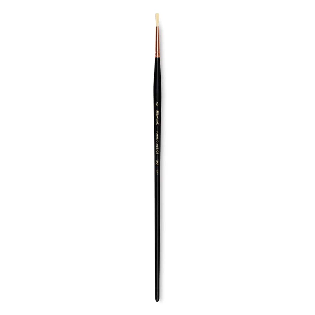 Open in modal - Raphael Paris Classic Brush - Round, Long Handle, Size 2