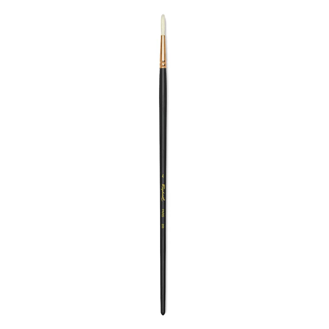 Open in modal - Raphael Paris Classic Brush - Round, Long Handle, Size 4