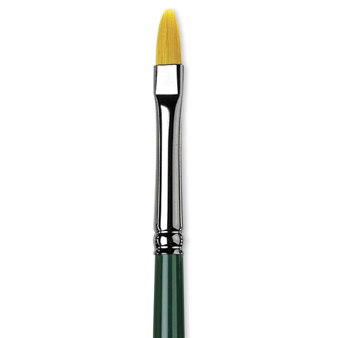 Open in modal - Da Vinci Nova Brush - Filbert, Long Handle, Size 4 close up